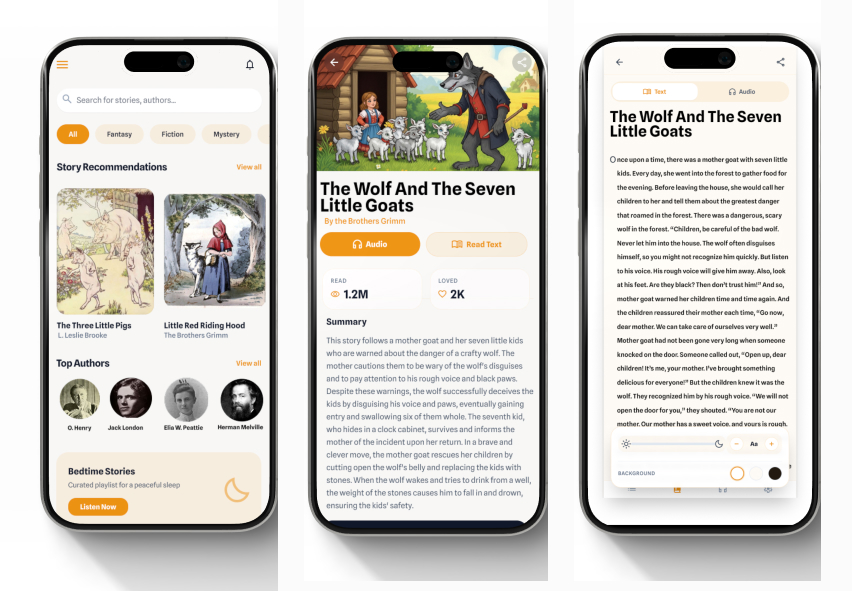 Children's Fairy Tale App